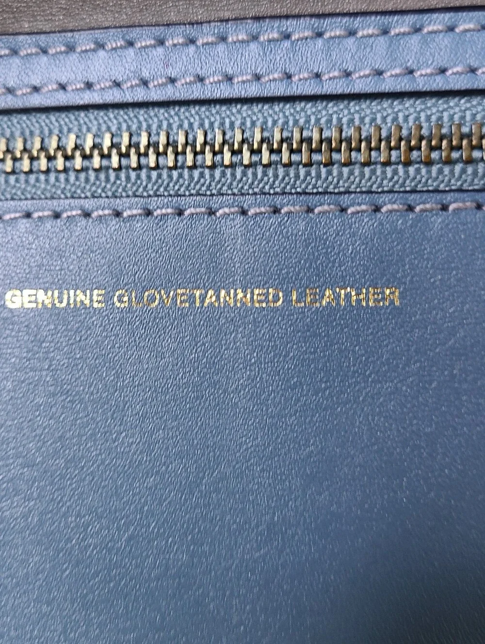 Coach 1941 Genuine Glove Tanned Leather Slim Trifold Wallet